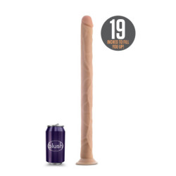 DR. SKIN 19 INCH DILDO BEIGE