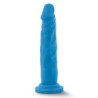 NEO 7.5INCH DUAL DENSITY COCK NEON BLUE