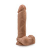 AU NATUREL 9.5INCH DILDO MOCHA