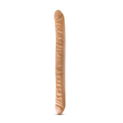 DR SKIN 18INCH DOUBLE DILDO MOCHA