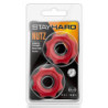 STAY HARD NUTZ RED