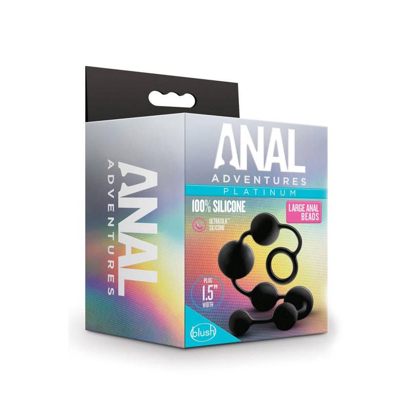 ANAL ADVENTURES PLATINUM LARGE ANAL BEADS