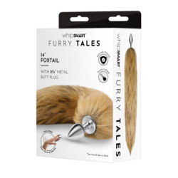 WHIPSMART 2.5 INCH METAL PLUG WITH 14 INCH FOX TAIL