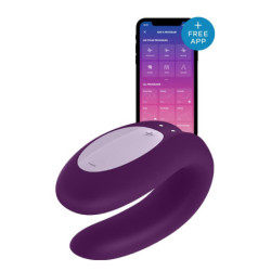 SATISFYER DOUBLE JOY PURPLE