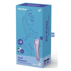 SATISFYER DUAL PLEASURE MAUVE