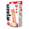 SIZE UP CLEAR VIEW PENIS EXTENDER WITH BALL LOOP CLASSIC