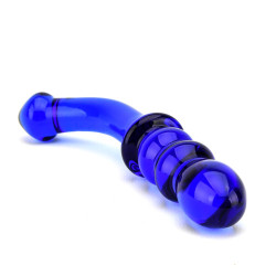 Spectrum G-Spot Glazen Dildo met ribbels