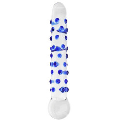 Spectrum Nubby Glazen Dildo met structuur