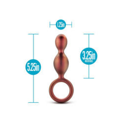 ANAL ADVENTURES MATRIX DUO LOOP PLUG COPPER