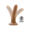 DR. SKIN SILICONE DR. LUCAS 5 INCH DONG WITH SUCTION CUP MOCHA