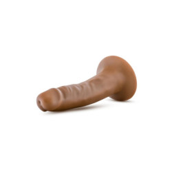 DR. SKIN SILICONE DR. LUCAS 5 INCH DONG WITH SUCTION CUP MOCHA