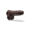 DR. SKIN SILICONE DR. MURPHY 8 INCH THRUSTING DILDO CHOCOLATE