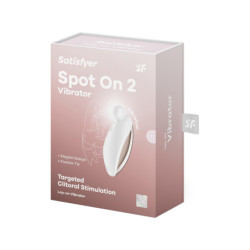 SATISFYER SPOT ON 2 WHITE