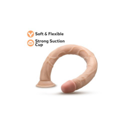 DR. SKIN 19 INCH DILDO BEIGE