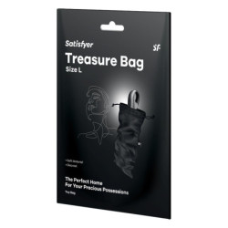 SATISFYER TREASURE BAG L BLACK