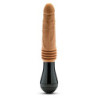 DR. SKIN SILICONE DR. ARTHUR THRUSTING GYRATING VIBRATING DILDO TAN