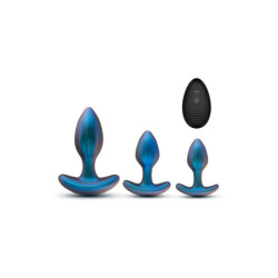 ANAL ADVENTURES MATRIX COSMOS PLUG KIT LUNAR BLUE