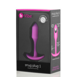 B-VIBE SNUG PLUG 1 FUCHSIA