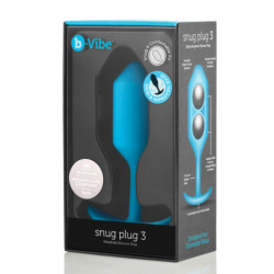 B-VIBE SNUG PLUG 3 BLUE