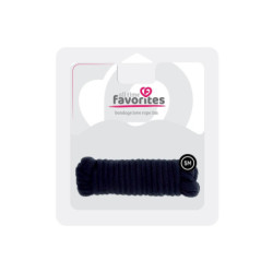 ALL TIME FAVORITES LOVE ROPE - 5M BLACK