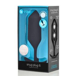 B-VIBE SNUG PLUG 6 BLACK