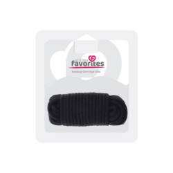 ALL TIME FAVORITES LOVE ROPE 10M BLACK