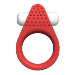 ALL TIME FAVORITES SILICONE STIMU-RING RED