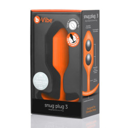 B-VIBE SNUG PLUG 3 ORANGE