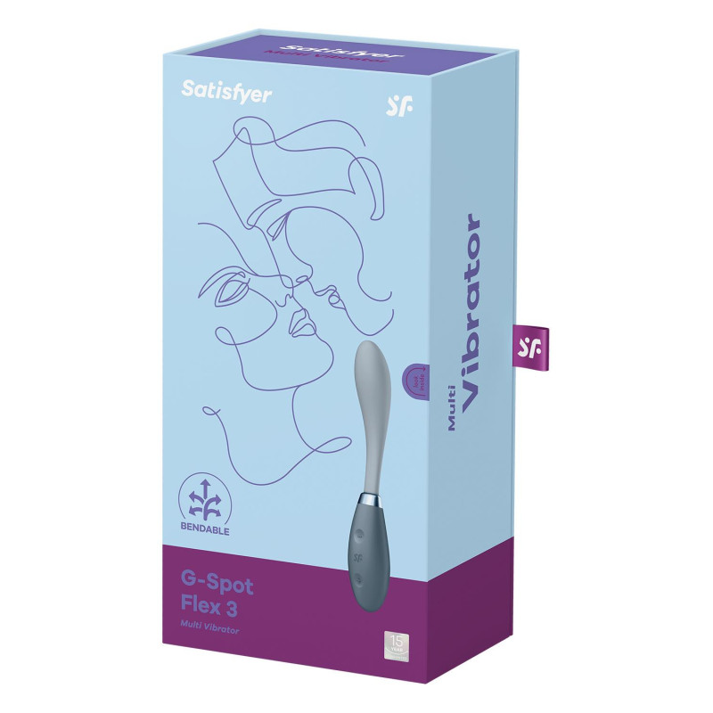 SATISFYER G-SPOT FLEX 3 GREY