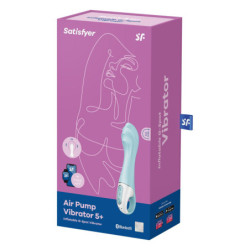 SATISFYER AIR PUMP VIBRATOR 5 CONNECT APP BLUE