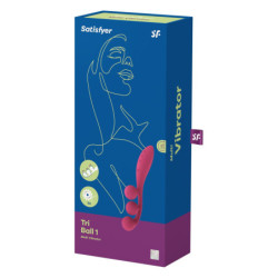 SATISFYER TRI BALL 1 RED