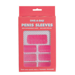 ONE-A-DAY PENIS SLEEVES PINK