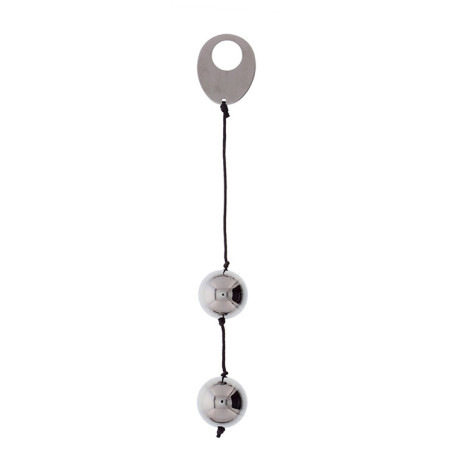 DOMINO METALLIC BALLS - SILVER