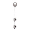 DOMINO METALLIC BALLS - SILVER