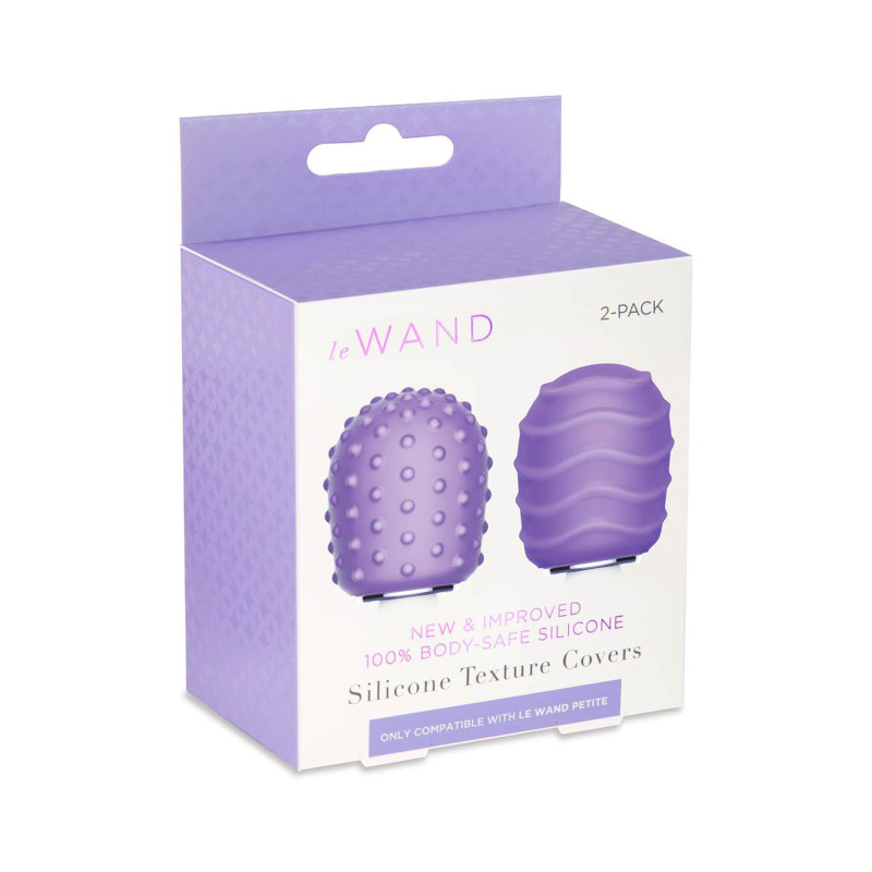 LE WAND PETITE SILICONE TEXTURE COVERS