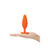 B-VIBE SWIRL TEXTURE PLUG ORANGE