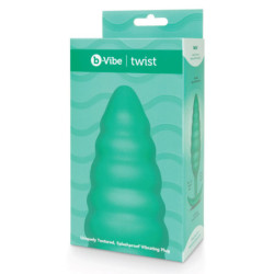 B-VIBE TWIST TEXTURE PLUG GREEN