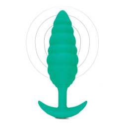 B-VIBE TWIST TEXTURE PLUG GREEN