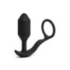 B-VIBE VIBRATING SNUG & TUG M BLACK