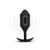 B-VIBE VIBRATING SNUG PLUG 5 BLACK