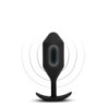 B-VIBE VIBRATING SNUG PLUG 5 BLACK