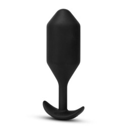 B-VIBE VIBRATING SNUG PLUG 5 BLACK