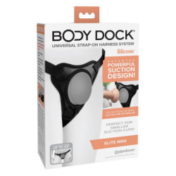 BODY DOCK ELITE MINI HARNESS BLACK